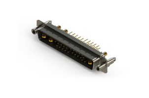 EDAC 627-25W3224-2TE Combination Layout D Sub Connector, 627C Series, DC-25W3, Plug, 25 Contacts, 22 Signal, 3 Power