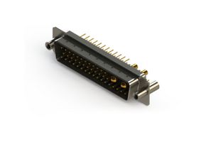 EDAC 627-43W2624-2NC Combination Layout D Sub Connector, 627C Series, DD-43W2, Plug, 43 Contacts, 41 Signal, 2 Power