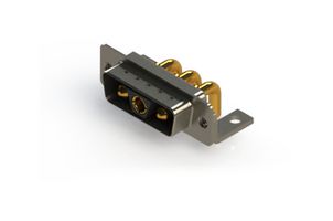 EDAC 629-3WK3240-3N4 Combination Layout D Sub Connector, 629C Series, DA-3WK3, Plug, 3 Contacts, 3 Power, Solder