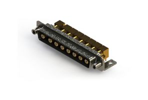 EDAC 629-8W8-240-5N6 Combination Layout D Sub Connector, 629C Series, DC-8W8, Plug, 8 Contacts, 8 Coax, Solder