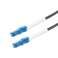 L-COM FCA-SLCULCUS5 Fiber Optic Cable, Singlemode, 1 Fibers, 9µm / 125µm, LC Simplex to LC Simplex, 16.4ft