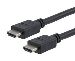 L-COM HD21P-MM-BLK-5M Audio / Video Cable Assembly, PVC, 2.1, HDMI Plug, HDMI Plug, 16.4 ft, 5 m, Black