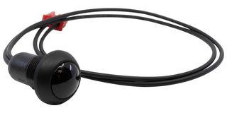 E-SWITCH RP8702AB2CCEBLKBLKNIL Industrial Pushbutton Switch, RP8702 Series, 13.6 mm, SPST-NO-DM, Off-(On), Round, Black