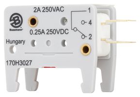 EATON BUSSMANN 170H3027 Fuse Accessory, Microswitch, Type K, Clip-on