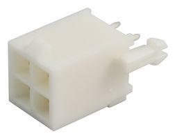 TE CONNECTIVITY - AMP 1-770874-1. Pin Header, Wire-to-Board, 4.14 mm, 2 Rows, 4 Contacts, Through Hole Straight