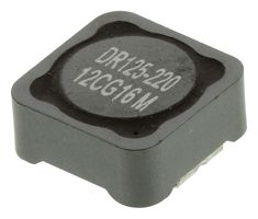 EATON ELECTRONICS DR125-220-R Power Inductor (SMD), 22 µH, 3.7 A, Shielded, 4.71 A, DR Series
