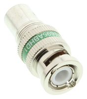 BELDEN 1695ABHD1 RF / Coaxial Connector, Plenum, HD BNC Coaxial, Straight Plug, Compression, 75 ohm, RG6