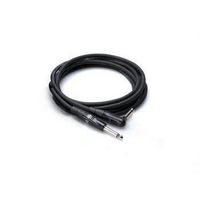 HOSA HGTR-005R Audio / Video Cable Assembly, Guitar, Straight REAN Plug to Right Angle REAN Plug, 5 Ft, 1.5 M