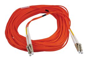 EATON TRIPP LITE N320-20M Fiber Optic Cable, 20 m, 62.5µm / 125µm, Multimode, 2 Fibers, LC Duplex to LC Duplex