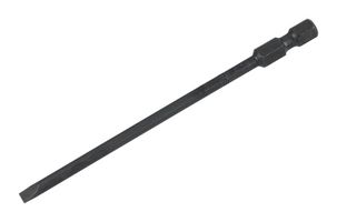 APEX 324-0X Hex Driver Bit, Slotted, 3F-4R, 102mm