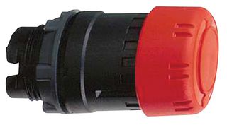 SCHNEIDER ELECTRIC ZB5AS834 Switch Actuator, Harmony XB4 Series 22mm Emergency Stop Non-illuminated Pushbutton Switches
