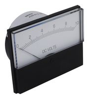 JEWELL / MODUTEC 3S-DVV-010 Analog Panel Meter, Self Shielded, No Spec Calibration Needed, DC Voltage, 0V to 10V