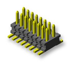 SAMTEC FTE-132-01-G-DV Pin Header, Board-to-Board, 0.8 mm, 2 Rows, 64 Contacts, Surface Mount, FTE Series