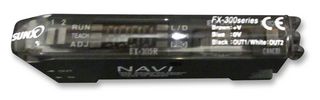 PANASONIC FX-305P Fiber Optic Sensor, FX-300 Series, High Function Type, Red LED, PNP