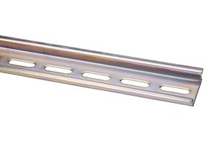WIELAND ELECTRIC 98.300.1800.0 DIN Mounting Rail, DIN Mounting Rail, DIN Rail Terminal Blocks, 2 m, 7.5 mm, 35 mm, Steel