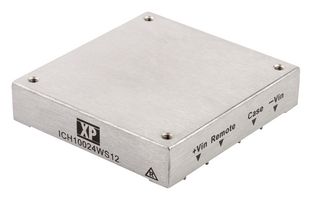 XP POWER ICH10024WS12 Isolated Through Hole DC/DC Converter, ITE, Half Brick, 4:1, 100 W, 1 Output, 12 V