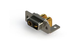 EDAC 630-2WK2240-4NC Combination Layout D Sub Connector, 630C Series, DE-2WK2, Receptacle, 2 Contacts, 2 Power, Solder