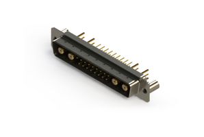 EDAC 627-21W4224-5T3 Combination Layout D Sub Connector, 627C Series, DC-21W4, Plug, 21 Contacts