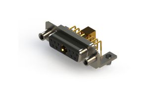 EDAC 630-11W1640-5ND Combination Layout D Sub Connector, 630C Series, DA-11W1, Receptacle, 11 Contacts