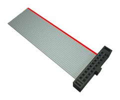SAMTEC FFSD-13-D-06.00-01-N Ribbon Cable, IDC Receptacle to IDC Receptacle, 26 Positions, 6 ", 152.4 mm, 1.27 mm