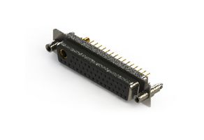 EDAC 628-47W1624-2N6 Combination Layout D Sub Connector, 628C Series, DD-47W1, Receptacle, 47 Contacts