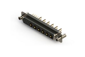EDAC 628-13W6224-5T4 Combination Layout D Sub Connector, 628C Series, DC-13W6, Receptacle, 13 Contacts