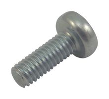 TR FASTENINGS M3 8 PRSTMC Z100 Machine Screw, M3, 8 mm, Steel, Bright Zinc, Pan Head Pozidriv