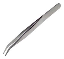 LINDSTROM TL SM115-SA Tweezers, Precision, ESD Safe, Anti-Magnetic, 30° Bent, Paddle, 4.7", Stainless Steel