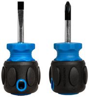 JONARD TOOLS SDS-142 Screwdriver Set, #2 x 1.5" Phillips, 1/4" x 1.5" Cabinet Slotted Stubby Screwdrivers, 2 Pieces