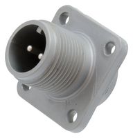 AMPHENOL INDUSTRIAL ACS02A18-10P(072) Circular Connector, AC Series, MIL-DTL-5015 Series, Box Mount Receptacle, 4 Contacts, Solder Pin