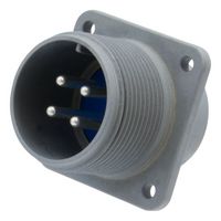 AMPHENOL INDUSTRIAL 97-3102A-10SL-3P(958) Circular Connector, Gray Zinc/Nickel Plating, 97 Series, MIL-DTL-5015 Series, Box Mount Receptacle