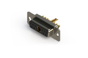 EDAC 628-11W1622-1N1 Combination Layout D Sub Connector, 628C Series, DA-11W1, Receptacle, 11 Contacts