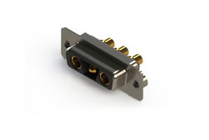 EDAC 628-3WK3224-4T2 Combination Layout D Sub Connector, 628C Series, DA-3WK3, Receptacle, 3 Contacts, 3 Power, Solder