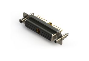 EDAC 628-21W1224-4TE Combination Layout D Sub Connector, 628C Series, DB-21W1, Receptacle, 21 Contacts