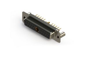 EDAC 628-21W1624-1TB Combination Layout D Sub Connector, 628C Series, DB-21W1, Receptacle, 21 Contacts