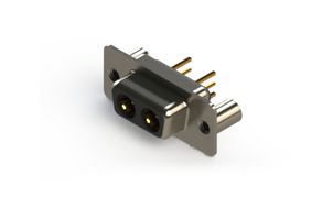 EDAC 628-2W2-624-5N3 Combination Layout D Sub Connector, 628C Series, DE-2W2, Receptacle, 2 Contacts, 2 Coax, Solder