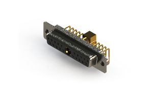 EDAC 630-21W1640-7NA Combination Layout D Sub Connector, 630C Series, DB-21W1, Receptacle, 21 Contacts