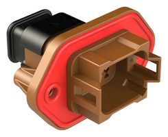 AMPHENOL SINE/TUCHEL AT04-08PD-PM16 Automotive Connector Housing, AT Series, Receptacle, 8 Positions
