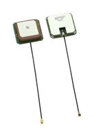 PULSE ELECTRONICS GPSGB2530 RF Antenna, 1.561 to 1.602 GHz, GPS, Glonass, Galileo, BeiDou, Compass, 30 dB, 50 ohm, Adhesive