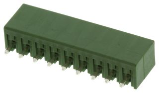 MULTICOMP PRO MCTE-04A09 Terminal Block, Header, 3.5 mm, 9 Positions, 12 A, 150 V, Through Hole Vertical