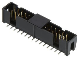 3M N2530-6V0C-RB-WF Pin Header, Wire-to-Board, 2.54 mm, 2 Rows, 30 Contacts, Solder