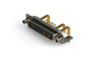 EDAC 630-13W3650-2T5 Combination Layout D Sub Connector, 630C Series, DB-13W3, Receptacle, 13 Contacts