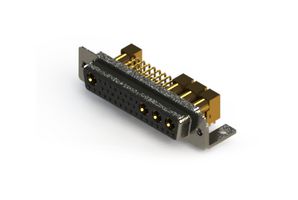 EDAC 630-36W4640-7TC Combination Layout D Sub Connector, 630C Series, DD-36W4, Receptacle, 36 Contacts