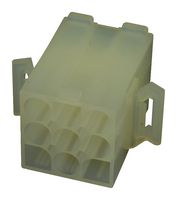 MOLEX 19-09-2098 Connector Housing, Natural, Standard .093" 3191 Series, Plug, 9 Positions, 6.7 mm