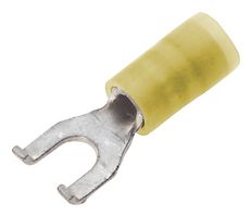 MOLEX 19127-0086 Fork / Spade Tongue Terminal, Avikrimp 19127 Series, 6 mm², M4, #8