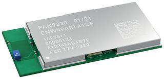 PANASONIC ENW49A01A3EF WLAN Module, 2.4GHz, 802.11 B/G/N, I2C, SPI, UART