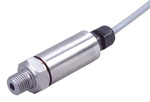 OMEGA PX309-005AV Pressure Transmitter, Absolute, NPT Male, 0 psi, 5 psi, 1/4"-18, 1.5m Cable