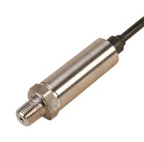 OMEGA PX409-100GI Pressure Transmitter, Gauge, NPT Male, 0 psi, 100 psi, 1/4"-18, 2m Cable