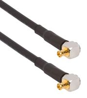 AMPHENOL RF 095-900-551M075 RF / Coaxial Cable Assembly, 29.5 ", 750 mm, Belden 4855R, MCX Right Angle Plug
