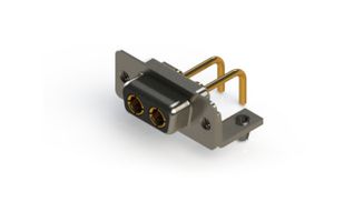 EDAC 630-2W2-250-1T3 Combination Layout D Sub Connector, 630C Series, DE-2W2, Receptacle, 2 Contacts, 2 Power, Solder